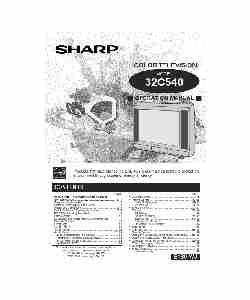 Sharp CRT Television 32C540-page_pdf